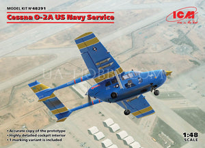 1/48 Cessna O-2A US Navy Service. ICM 48291