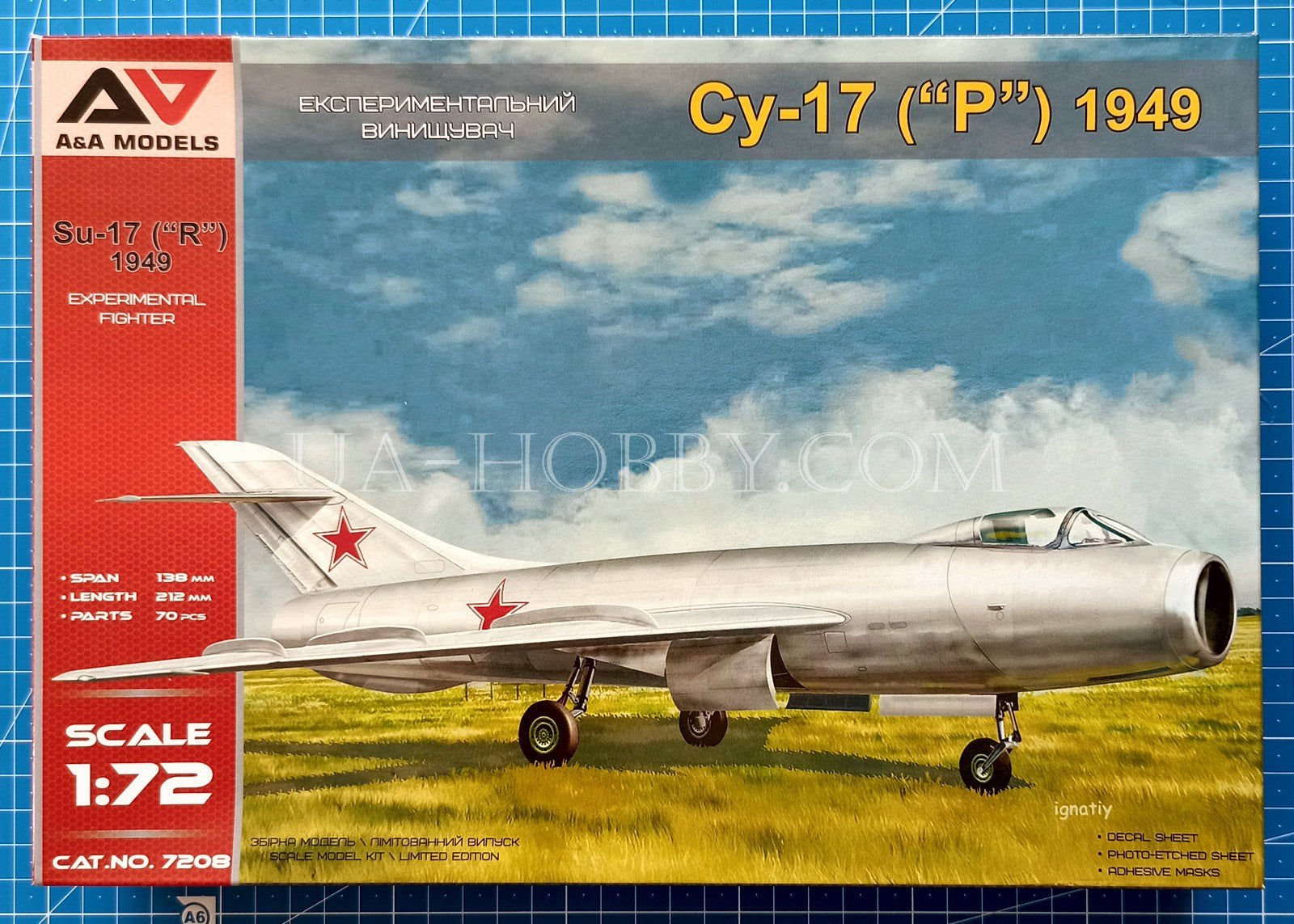 1/72 Sukhoi Su-17 ("R") 1949. A&A Models 7208