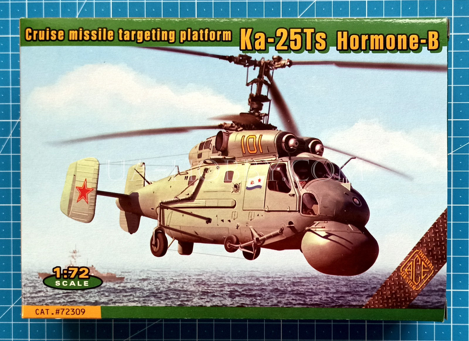 1/72 Ka-25Ts Hormone-B Cruise missile targeting platform. ACE Model #72309