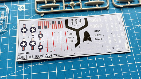 1/144 HU-16C/D Albatross. Amodel 1423