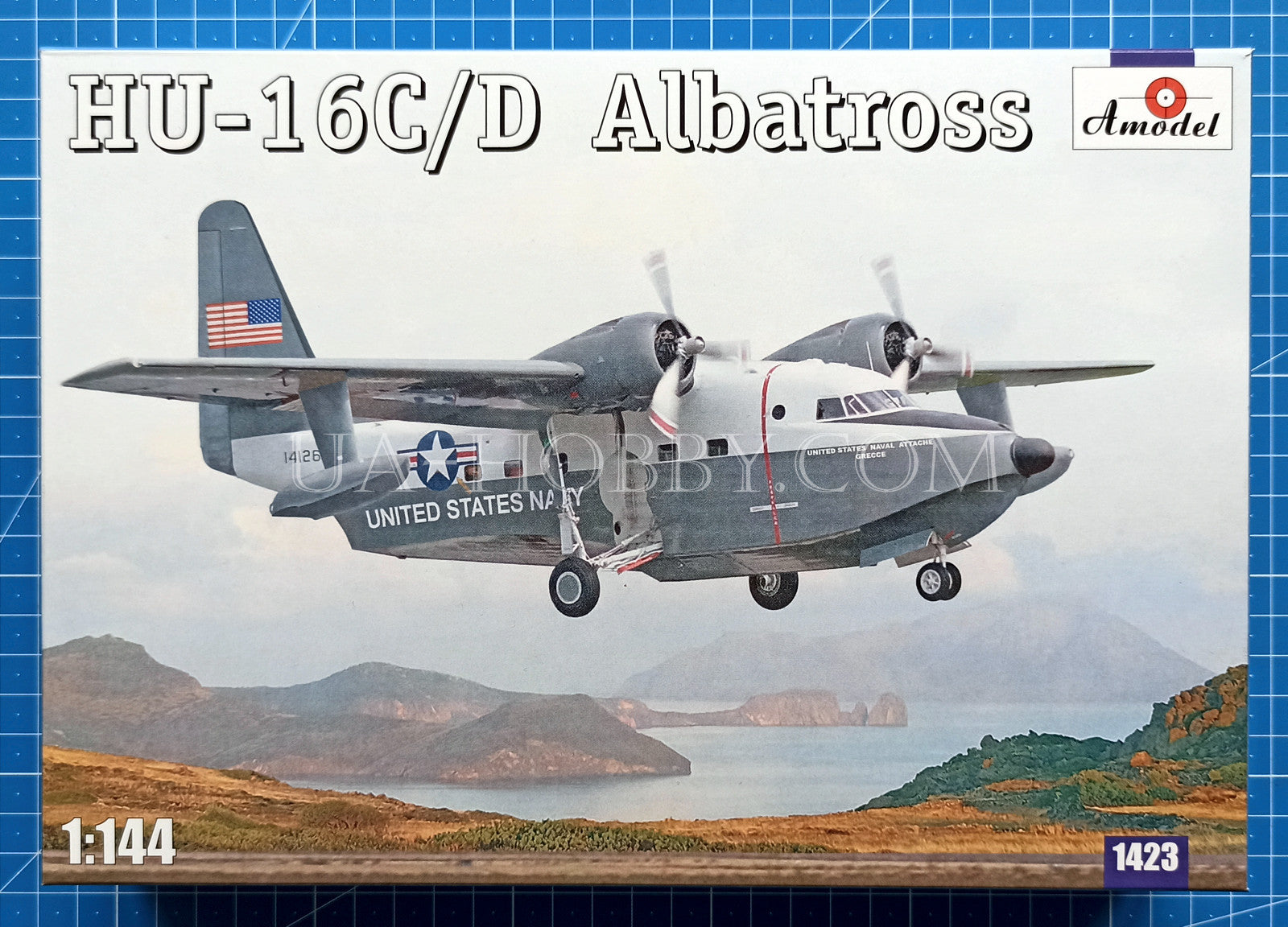 1/144 HU-16C/D Albatross. Amodel 1423 – UA-hobby