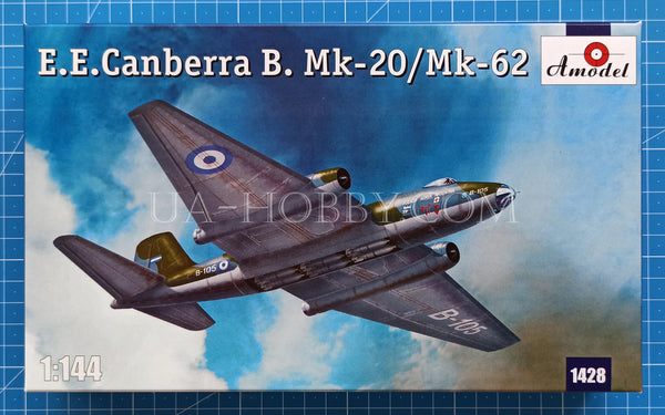 1/144 E.E. Canberra B. Mk-20 / Mk-62. Amodel 1428