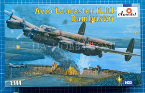 1/144 Avro Lancaster B.III Dambuster. Amodel 1433