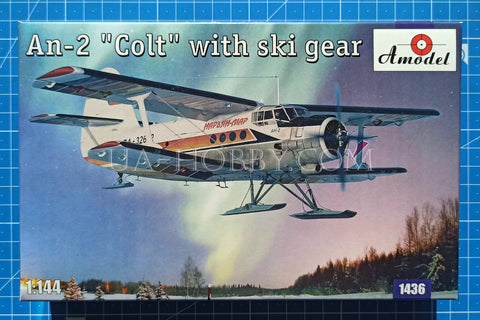 1/144 Antonov An-2 Colt with ski gear. Amodel 1436