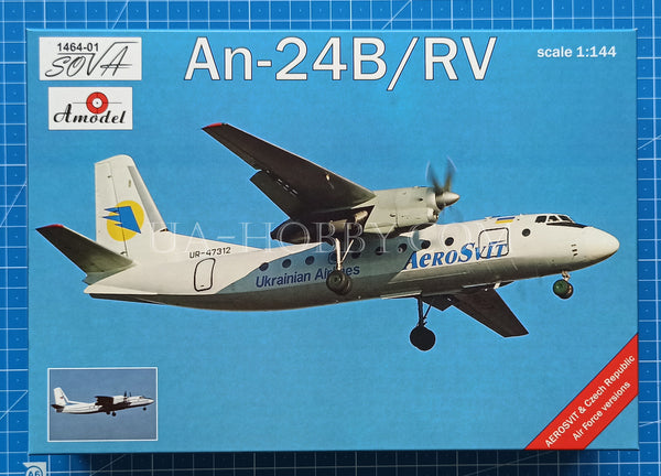 1/144 Antonov An-24B/RV. Amodel 1464-01