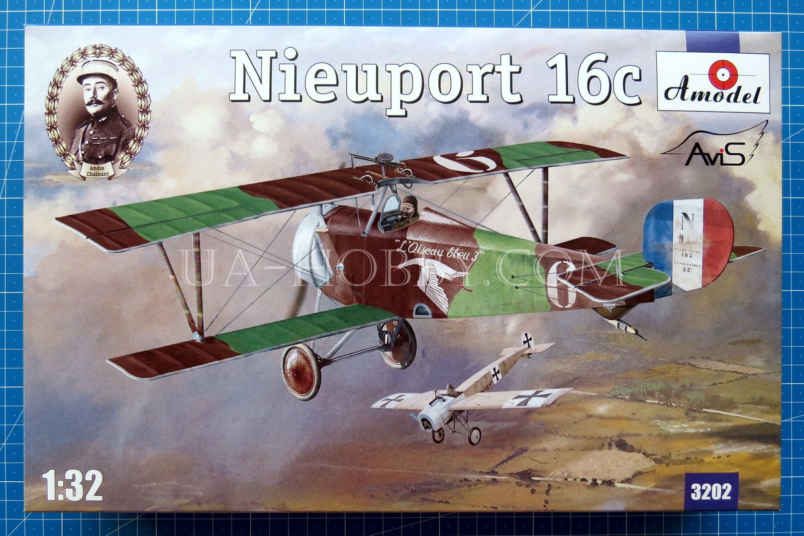 1/32 Nieuport 16c. Amodel 3202