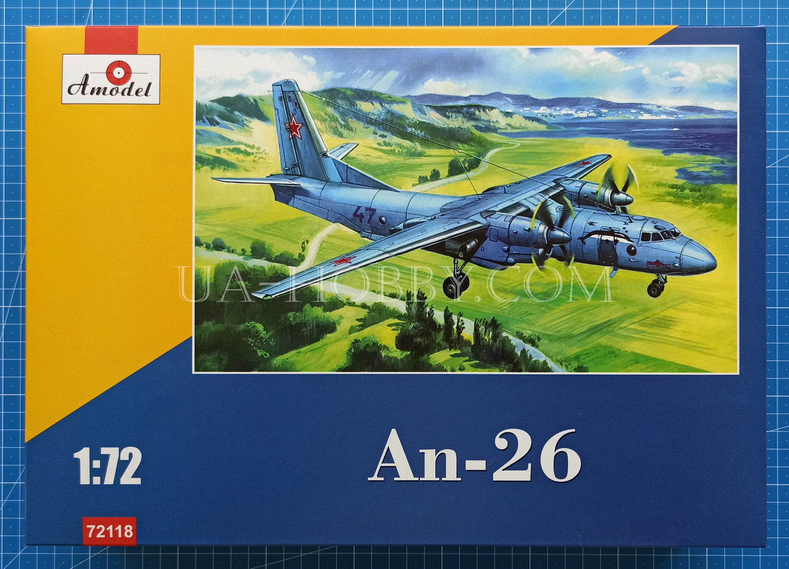 1/72 Antonov An-26. Amodel 72118 – UA-hobby