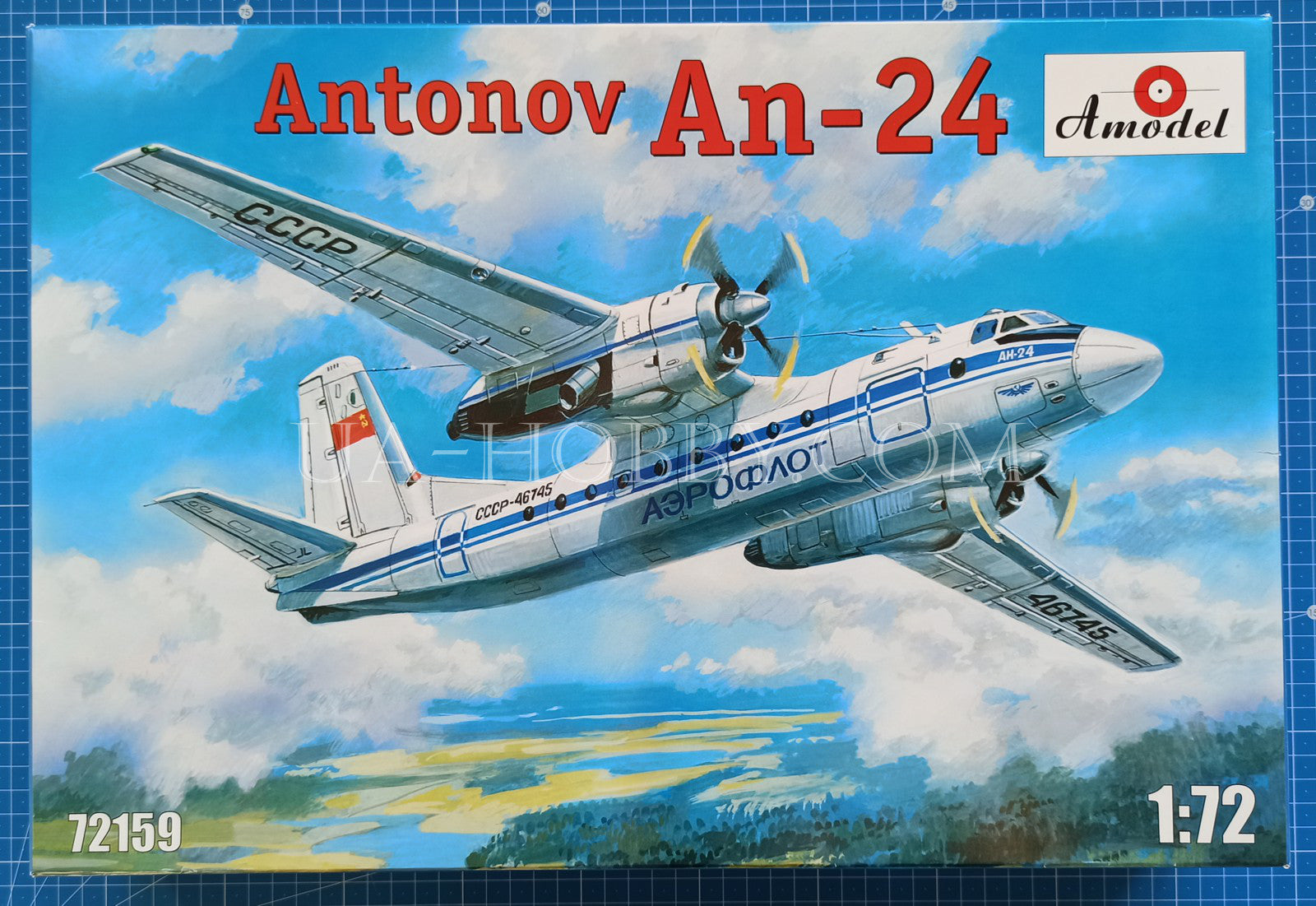1/72 Antonov An-24. Amodel 72159