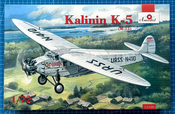1/72 Kalinin K-5. Amodel 72199