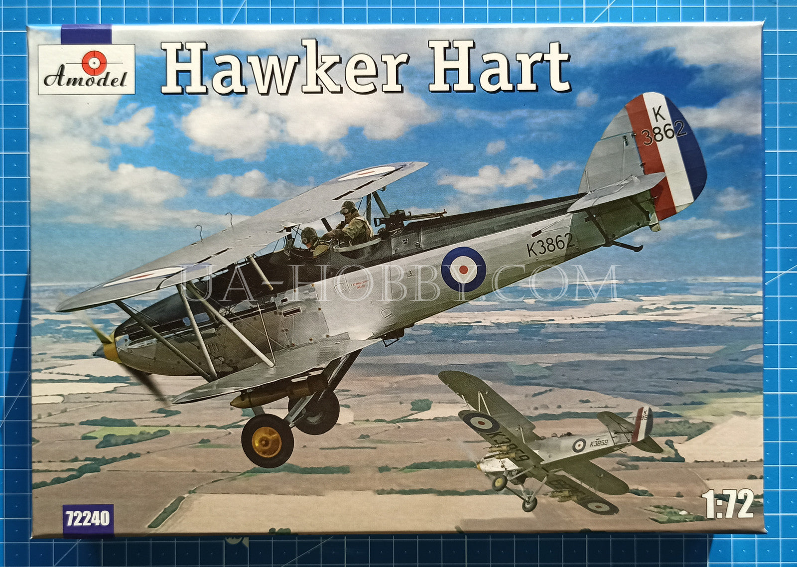 1/72 Hawker Hart. Amodel 72240