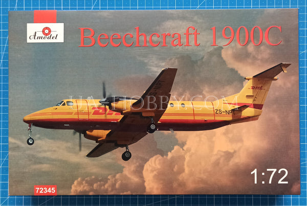 1/72 Beechcraft 1900C DHL. Amodel 72345