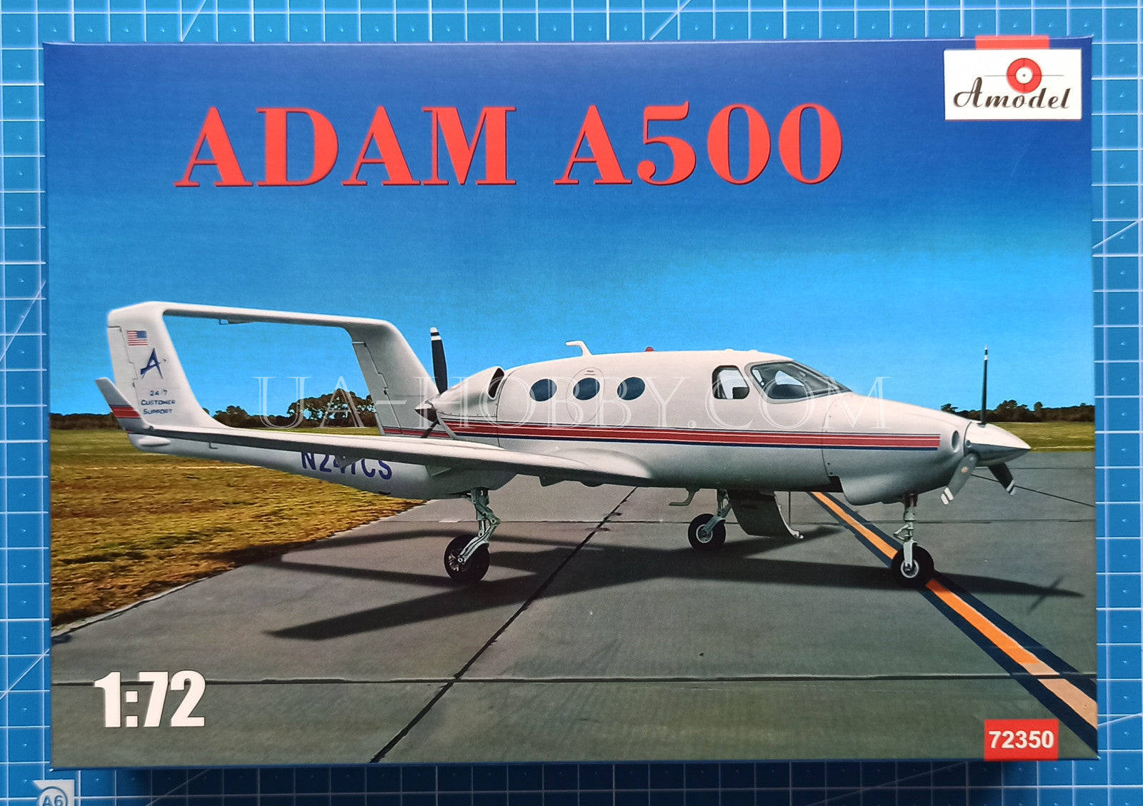 1/72 Adam A-500. Amodel 72350