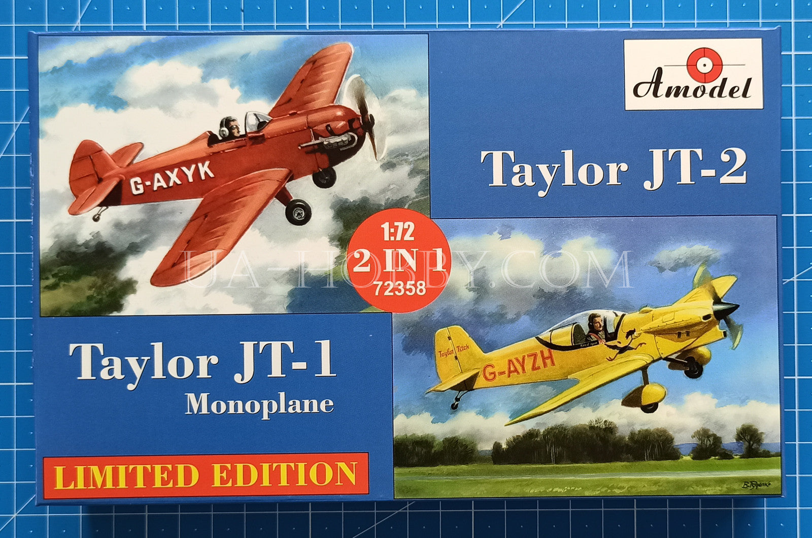1/72 Taylor JT-1 Monoplane & Taylor JT-2. Amodel 72358