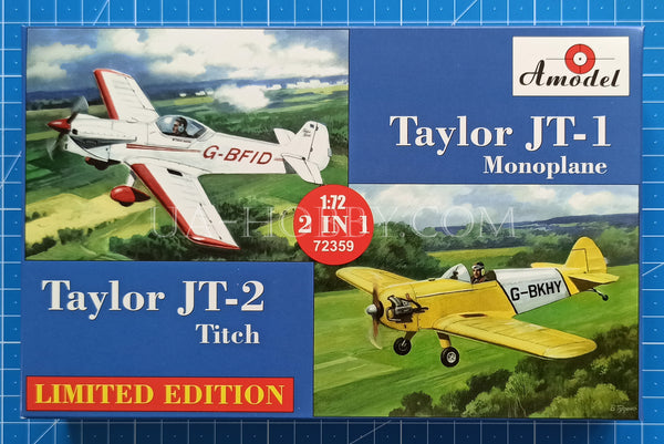 1/72 Taylor JT-1 Monoplane & Taylor JT-2 Titch. Amodel 72359
