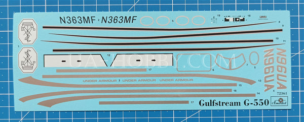 1/72 Gulfstream G-550. Amodel 72361