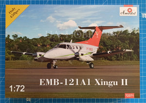 1/72 EMB-121A1 Xingu II. Amodel 72371