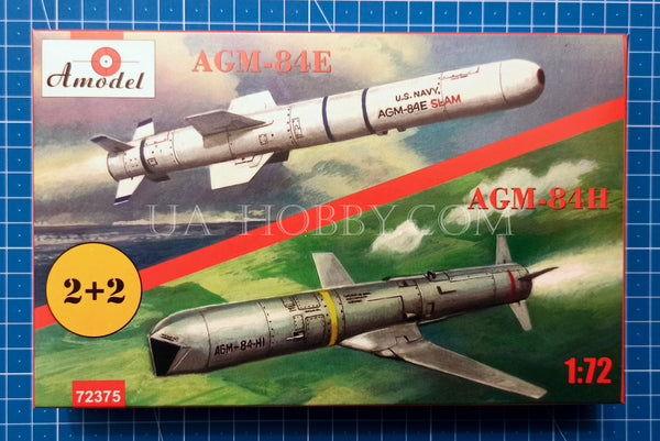1/72 AGM-84E & AGM84H (2+2). Amodel 72375