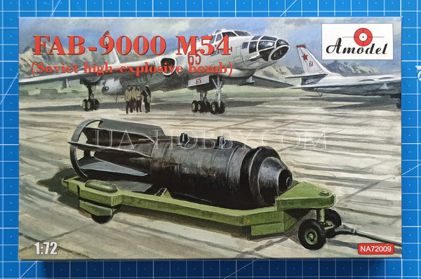 1/72 FAB-9000 M-54 Soviet high explosive bomb. Amodel NA72009