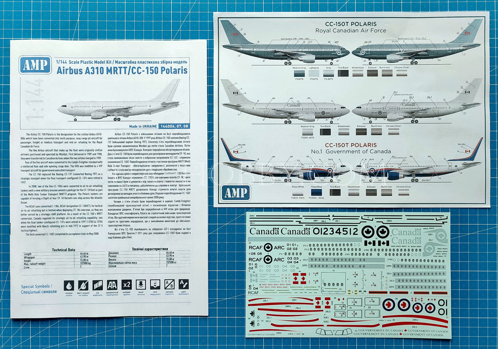 1/144 Airbus A310 MRTT / CC-150 Polaris. AMP 144006 – UA-hobby