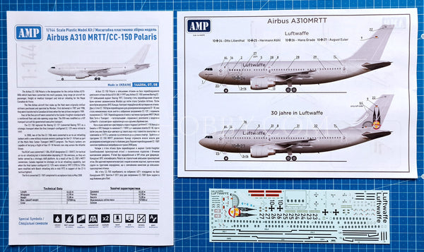 1/144 Airbus A310 MRTT Luftwaffe. AMP 144007