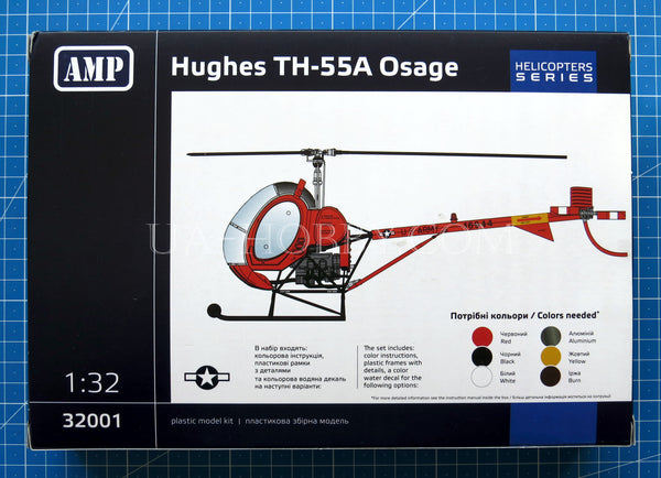 1/32 Hughes TH-55A Osage. AMP 32001