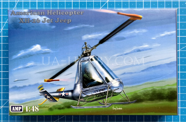 1/48 American Helicopter XH-26 Jet Jeep. AMP 48007