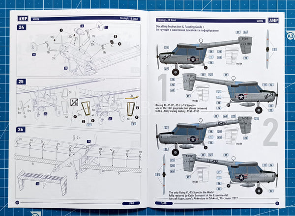 1/48 Boeing L-15 Scout. AMP 48016