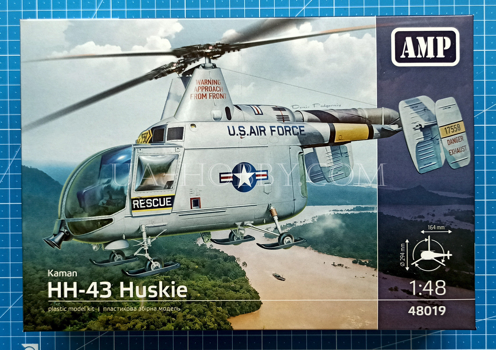 1/48 Kaman HH-43 Husky. AMP 48019 – UA-hobby