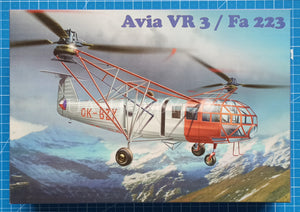 1/72 Avia VR3 / Fa 223. AMP 72005