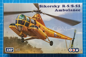1/72 Sikorsky R-5/S-51 Ambulance. AMP 72012