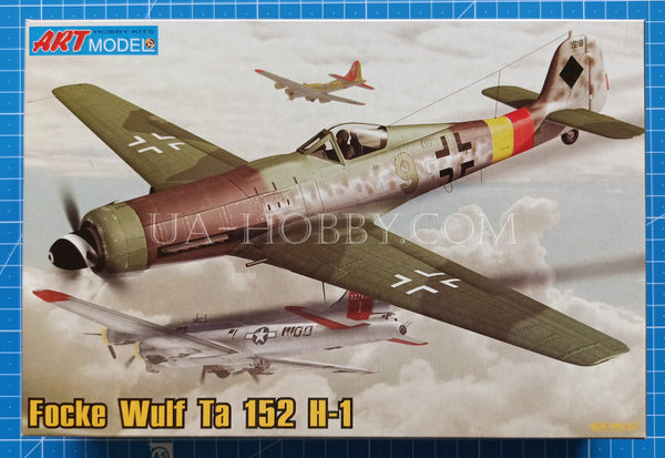 1/72 Focke Wulf Ta 152 H-1. ARTmodel AM7204
