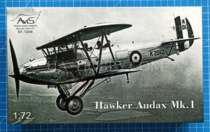 1/72 Hawker Audax Mk.1. AviS BX 72008