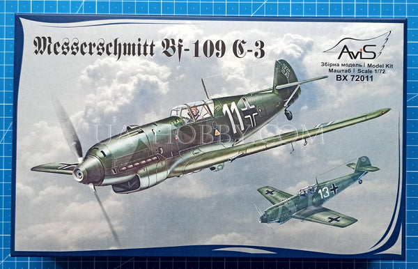 1/72 Messerschmitt Bf-109C-3. AviS BX 72011