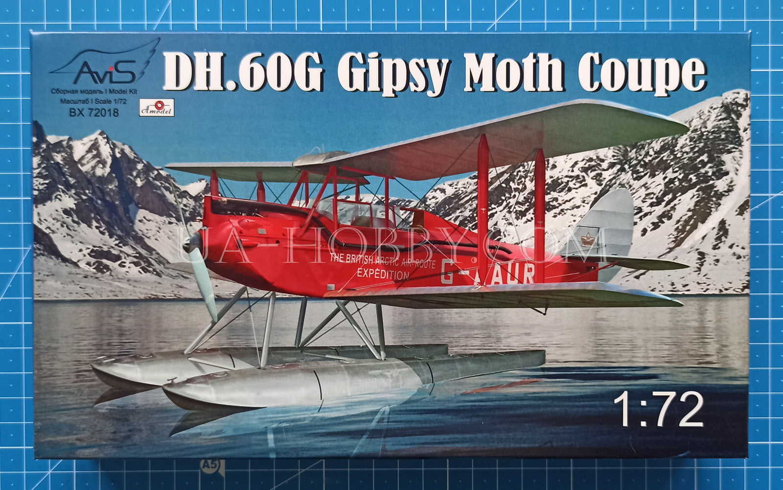 1/72 DH.60G Gipsy Moth Coupe. AviS BX 72018
