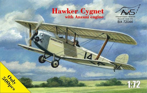 1/72 Hawker Cygnet with Anzani engine. AviS BX 72044