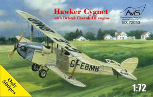 1/72 Hawker Cygnet with Bristol Cherub-III engine. AviS BX 72050