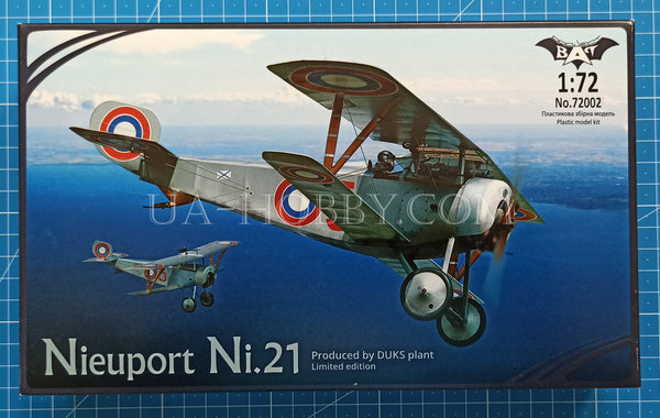 1/72 Nieuport Ni.21 Produced by DUKS plant. Bat Project 72002