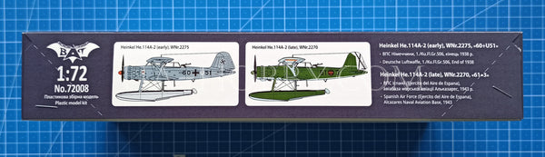 1/72 Heinkel He.114A. Bat Project 72008