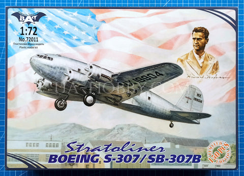 1/72 Boeing S-307/SB-307B Stratoliner. Limited Edition, 1 of 150pcs. Bat Project 72011.