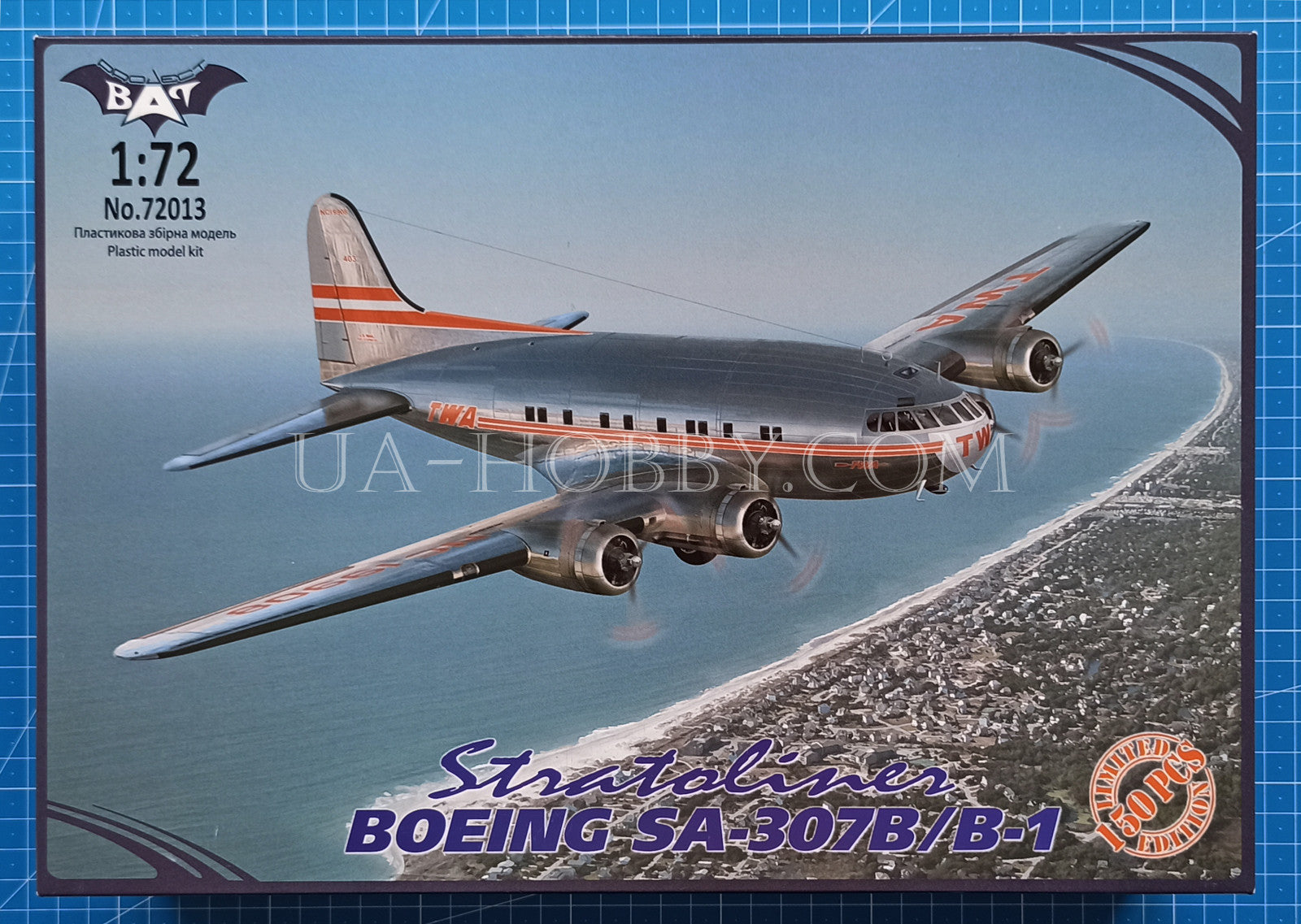 1/72 Boeing SA-307B/B-1 Stratoliner. Limited Edition, 1 of 150pcs. Bat Project 72013.
