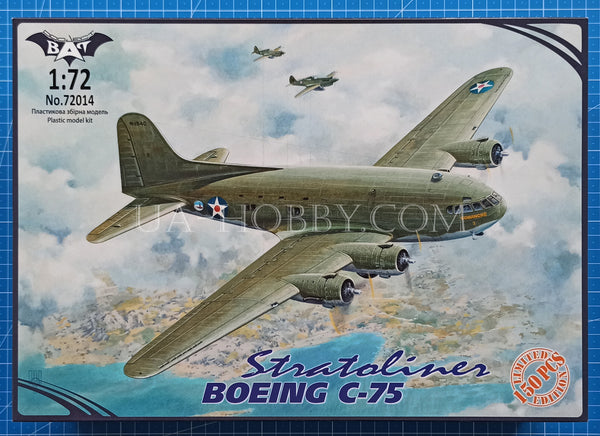1/72 Boeing C-75 Stratoliner. Limited Edition, 1 of 150pcs. Bat Project 72014.