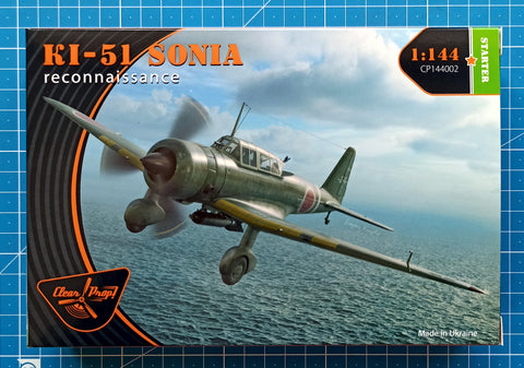1/144 Ki-51 Sonia Reconnaissance. Clear Prop! CP144002