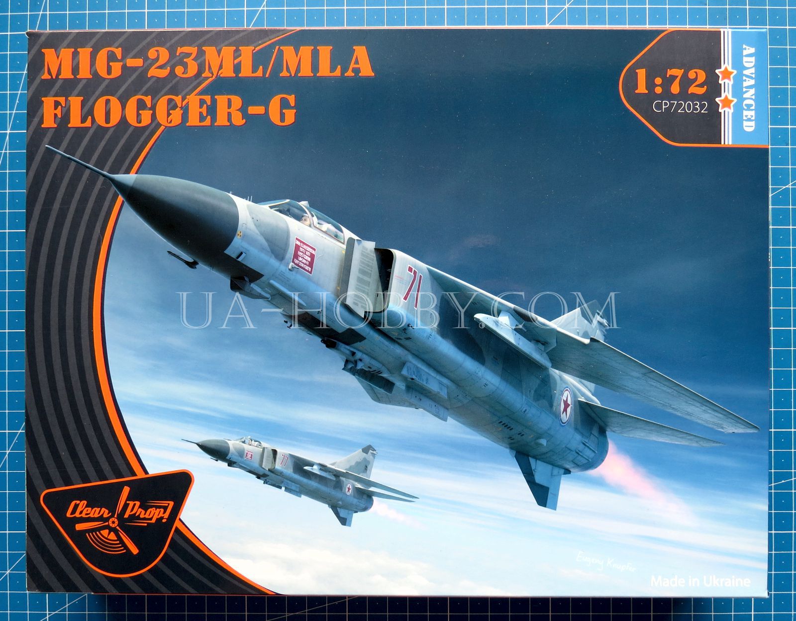 1/72 MiG-23ML/MLA Flogger-G. Clear Prop! CP72032