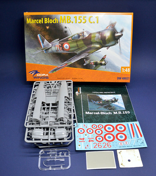 1/48 Marcel-Bloch MB.155 С.1. Dora Wings DW48021