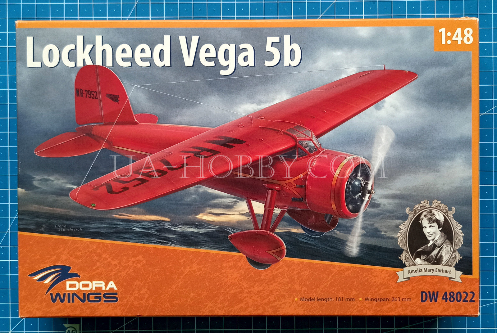 1/48 Lockheed Vega 5b Record Flights. Dora Wings DW 48022