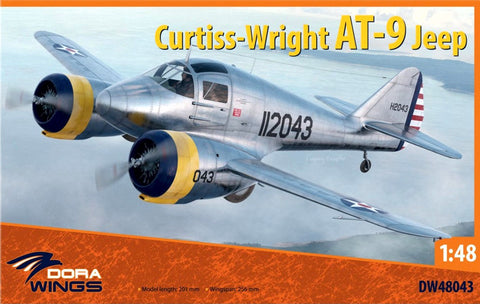 1/48 Curtiss-Wright AT-9 Jeep. Dora Wings DW48043