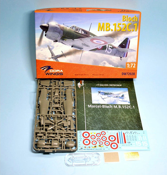 1/72 Bloch MB.152C1. Dora Wings DW72028