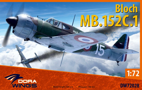 1/72 Bloch MB.152C1. Dora Wings DW72028