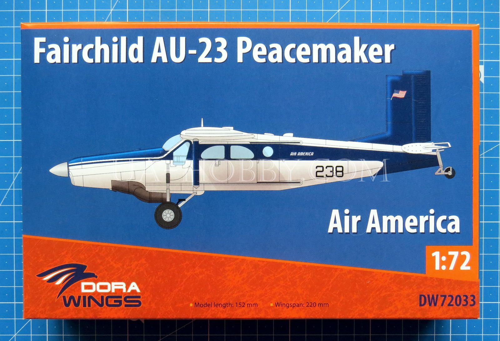 1/72 Fairchild AU-23 Peacemaker Air America. Dora Wings DW72033