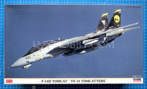 1/72 F-14D Tomcat 'VF-31 Tomcatters'. Hasegawa 00831